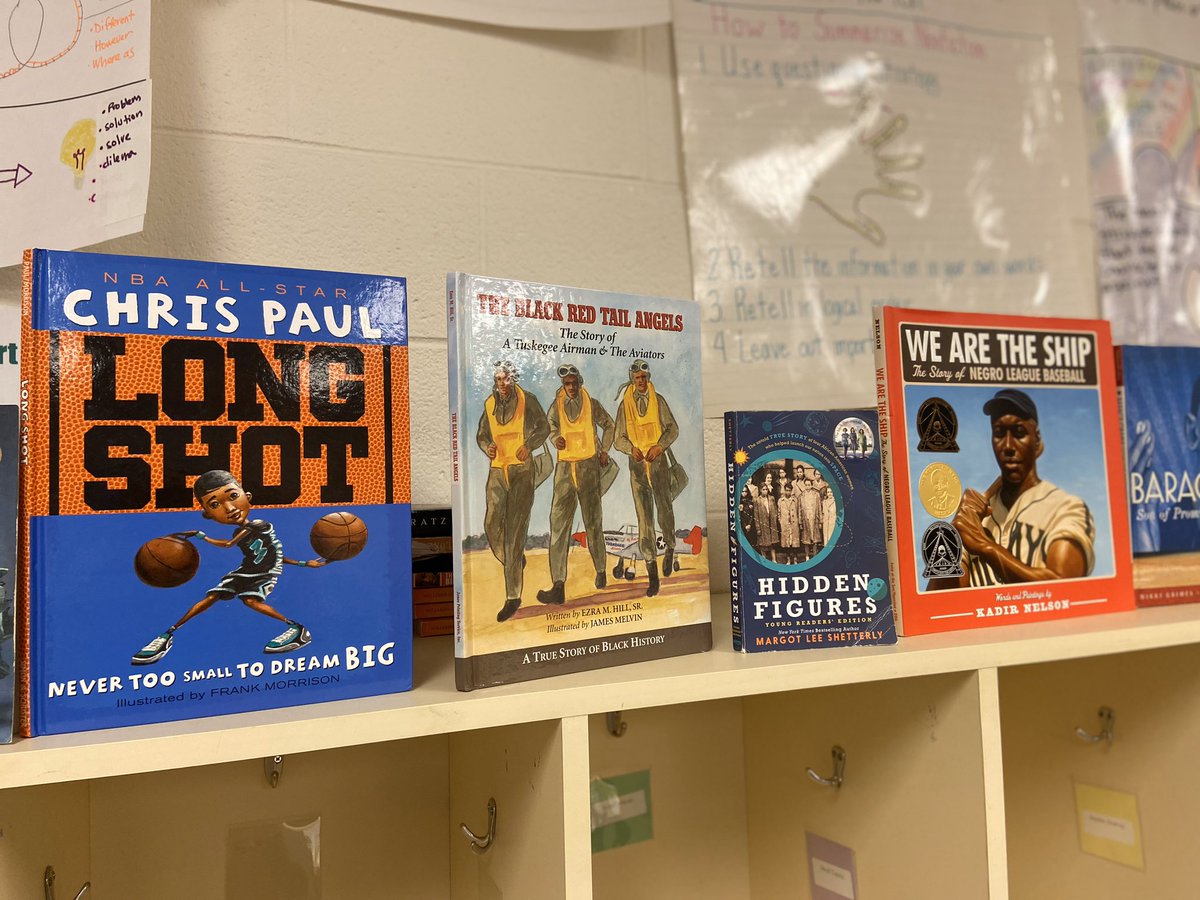 studentofedu's tweet photo. How my students were greeted this morning! #bhm #patriotsstem #4thgraderocks #literacymatters #RepresentationMatters https://t.co/aR3qMeNX6k