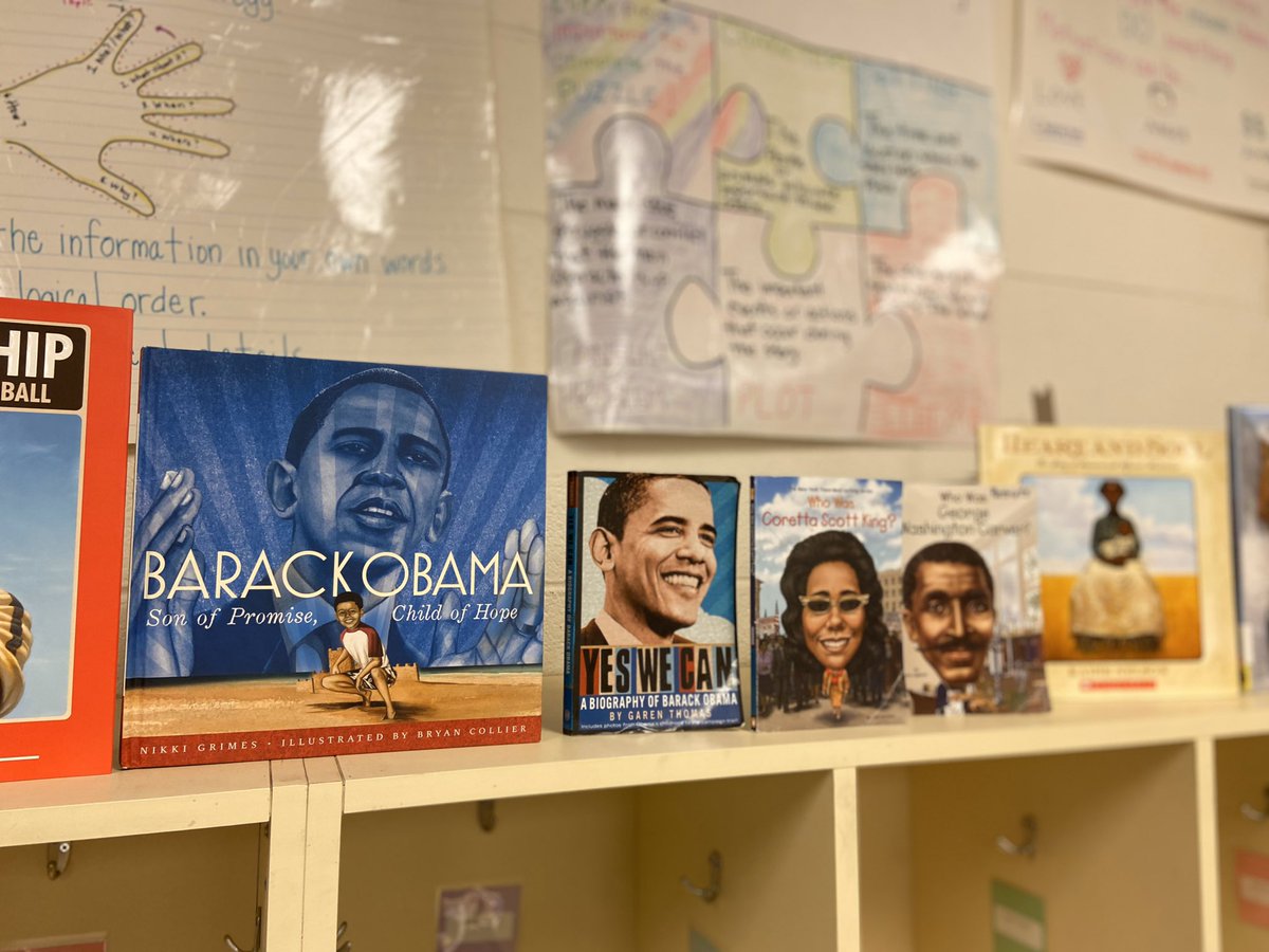 studentofedu's tweet photo. How my students were greeted this morning! #bhm #patriotsstem #4thgraderocks #literacymatters #RepresentationMatters https://t.co/aR3qMeNX6k