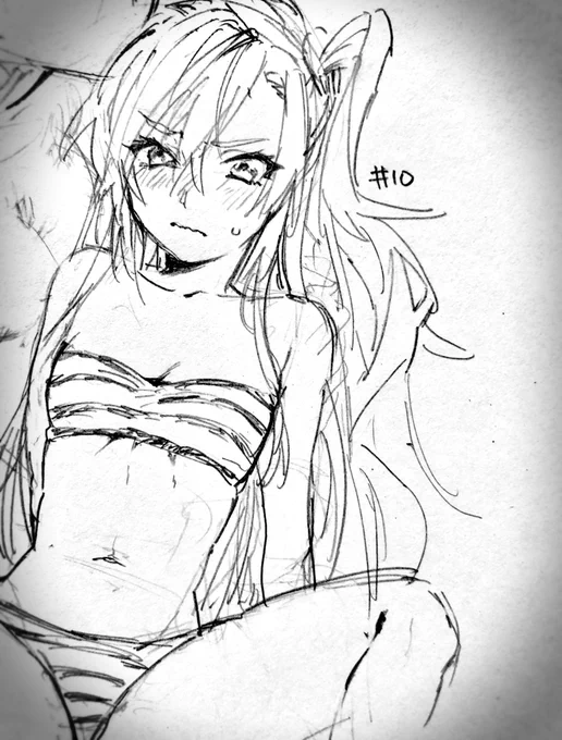 途中で力尽きた 