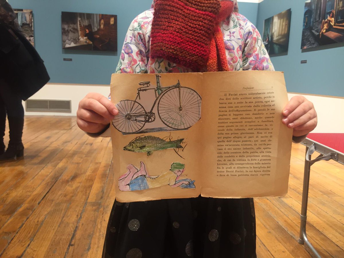 Visit_Different's tweet image. #Leggere non è mai stato così divertente!📖Ieri i piccoli visitatori in #mostra a #Monza hanno sperimentato il collage, ispirandosi ai personaggi presenti nelle #fotografie di #SteveMcCurry📌Prossimo laboratorio didattico: domenica 23 febbraio h 11-12 
🔗 bit.ly/2v15Lqg