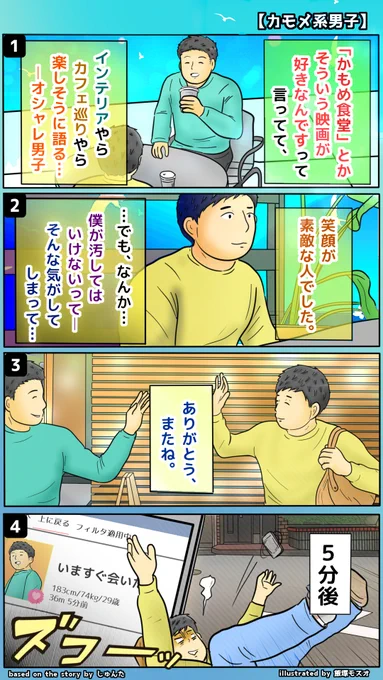 漫画
【カモメ系男子】
提供:じゅんた 