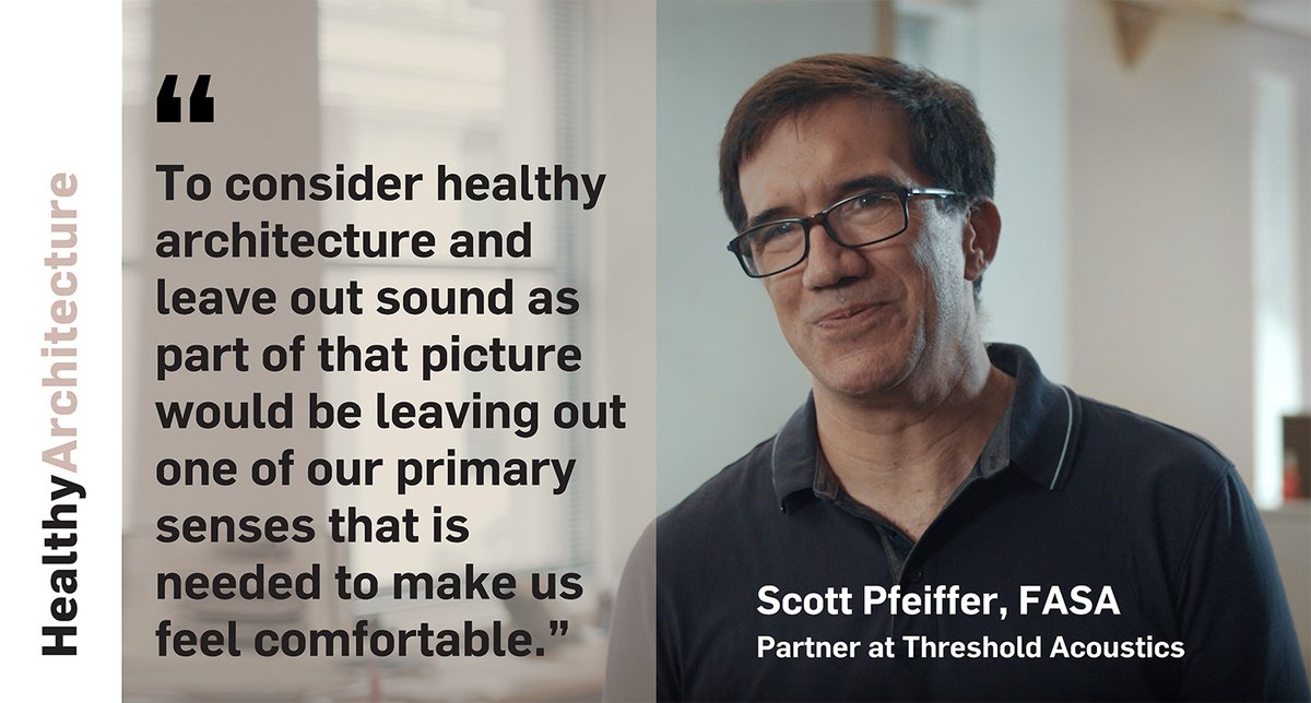 What is Healthy Architecture? And why are acoustics important for our spaces? Our new #HealthyArchitecture series - launching soon. 
#YearofSound #Sound2020 #BASWA #BASWAacoustic #acoustics #architecture #design #noise