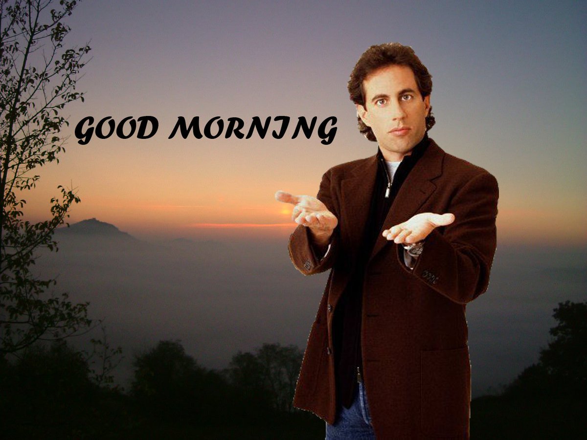 RoderickJenki20's tweet photo. good morning @JerrySeinfeld #Seinfeld https://t.co/tYtUoA5H2E