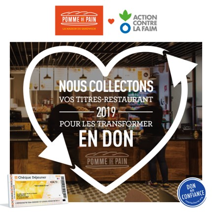 pommedepain_fr's tweet photo. .@ACF_France @UpCoop
 La totalité de nos restaurants français sont mobilisés pour la collecte de titres-restaurant périmés 2019 au profit @ACF_France  #JeDeJeDonne une formidable opération !  #jdjd #Solidarité #HungerFreeFebruary # https://t.co/PEUG1tytoT https://t.co/ZNgMrnleZM