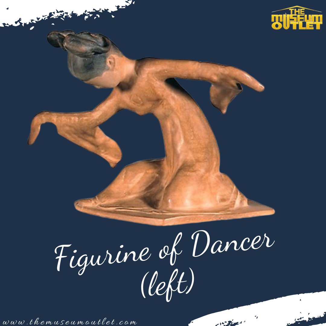 MuseumOutlet's tweet photo. Figurine of Dancer (left) Reproduction in resin with patina. Origin-Jacques Polain collection Material of the original White clay.  For this elegant gifts, visit: https://t.co/931zZUCwwA 
#TheMuseumOutlet #Gifts #Figurine #MuseumShop #MuseumCollection #Onlinemuseum #JacquesPolain https://t.co/iCIR8kYi1Y
