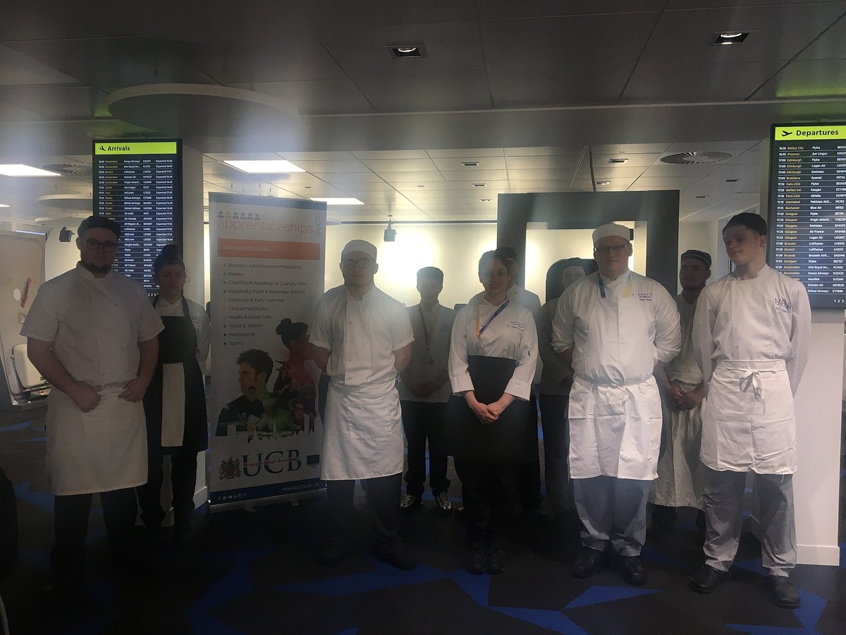 UCBofficial's tweet photo. It's National Apprenticeships Week and we're celebrating our apprentices at UCB! Here are some of our apprentices enjoying our brand new Aviation suite. #nationalapprenticeshipweek #naw2020 https://t.co/c6TwiCNE1i
