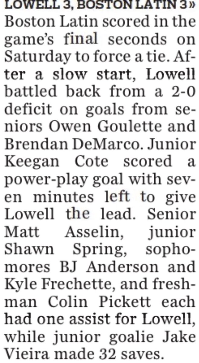 LowellHockey's tweet image. #sweepthesheds