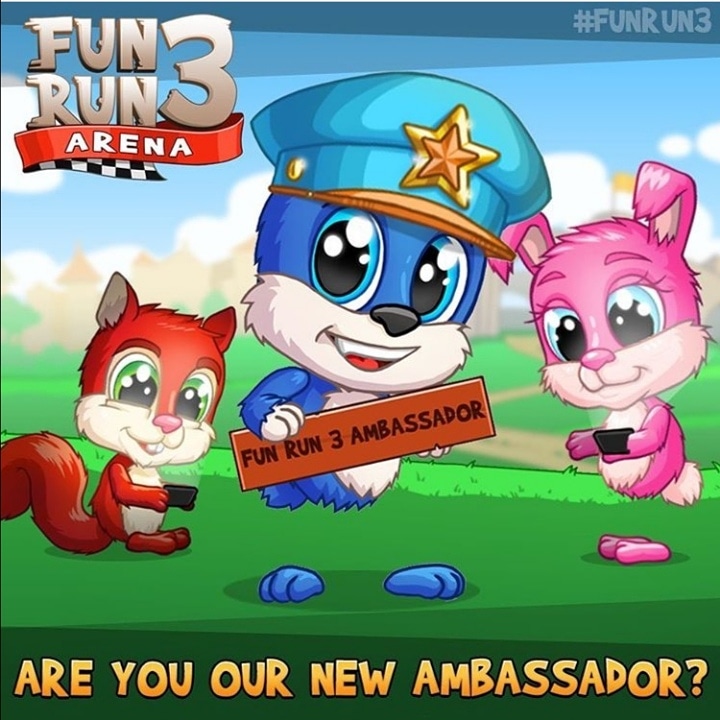 mitsu_fr3's tweet photo. ‼️‼️Last day to submit your  application for our next Fun Run 3 ambassador ‼️‼️ Good luck everyone 🤗❤️ #funrun3 #funrun3arena @TheFunRun https://t.co/dzmGzSkLkk