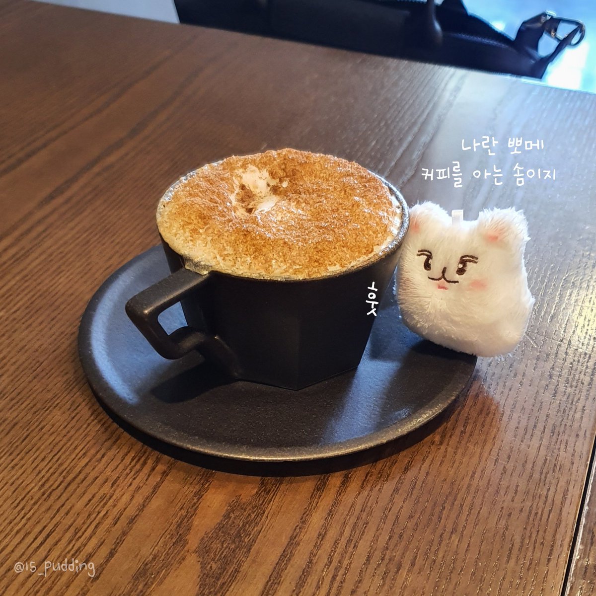 15_pudding's tweet photo. 오랜만에 #쟈근뽀메 와 생존신고 https://t.co/VESJOT7HfA