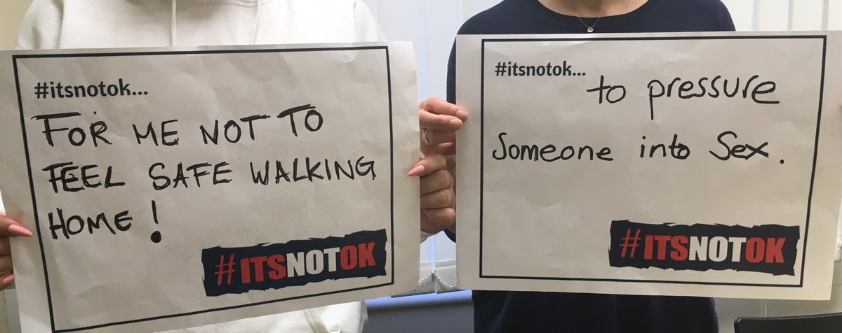 SaferCornwall's tweet photo. Today is the launch day of #SexualAbuseSexualViolenceAwarenessWeek2020

If you want to get involved, please follow the link to download your #itsnotok template https://t.co/jEqT3yBoZ7
  
#NoExcuse #DontBeAByStander #EverybodysBusiness https://t.co/mcHMXyROO5