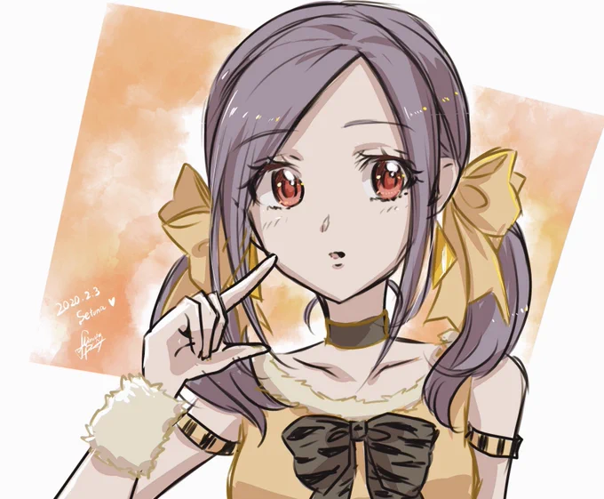 ⚡️⚡️⚡️
#ツインテールの日
#せつ分 