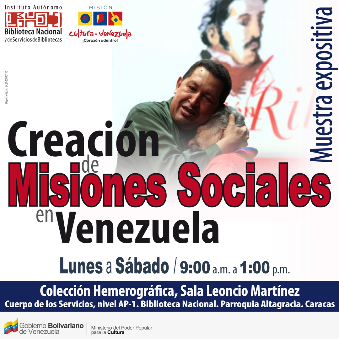 BiblioNacional's tweet image. Desde este #4Feb podrás conocer a través de la prensa el desarrollo del sistema de protección social del Estado venezolano. Visita nuestra Hemeroteca Nacional.