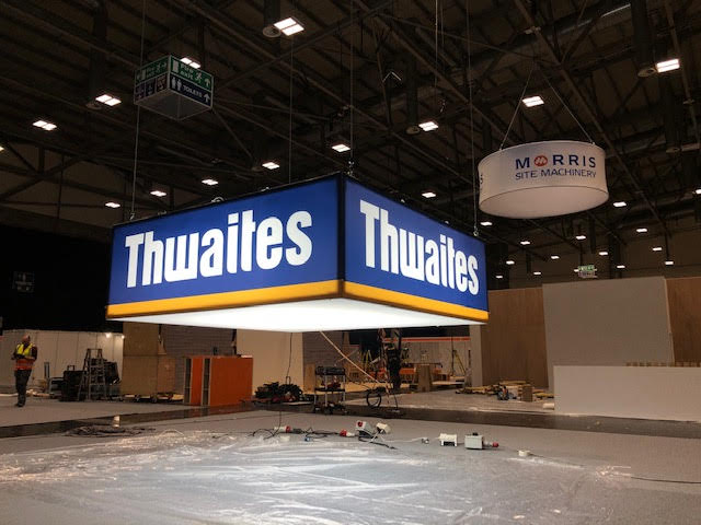Sometimes its nice to see your name up in lights. 
Preperation is going well for the <a href="/ExecHireShow/">Executive Hire Show</a> 2020. 
See you on the Thwaites stand Feb 5th &amp; 6th. 

#Planthire #Toolhire #EHS2020 #Exclusivelydumpers #Builttolast #Bestresiduals #Hirersfavourite