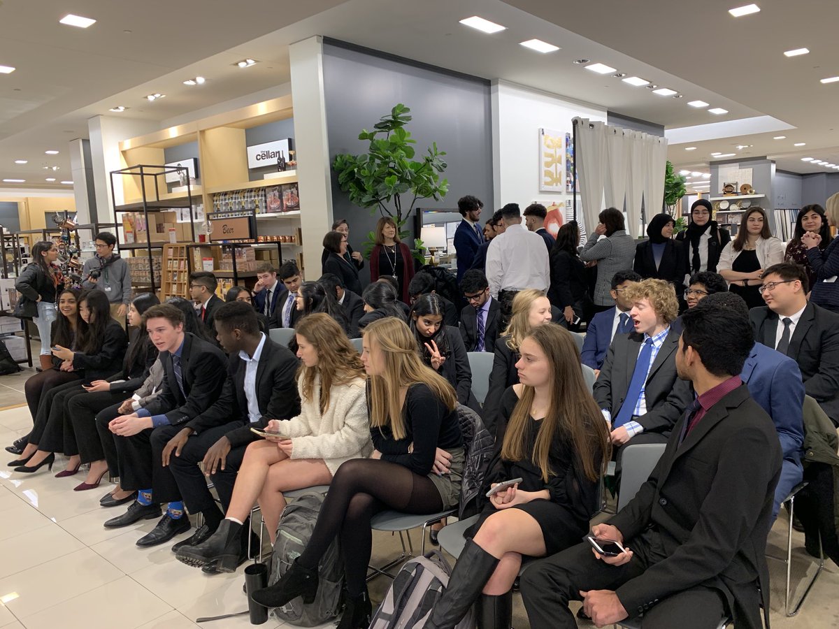 Students seated in rows.
