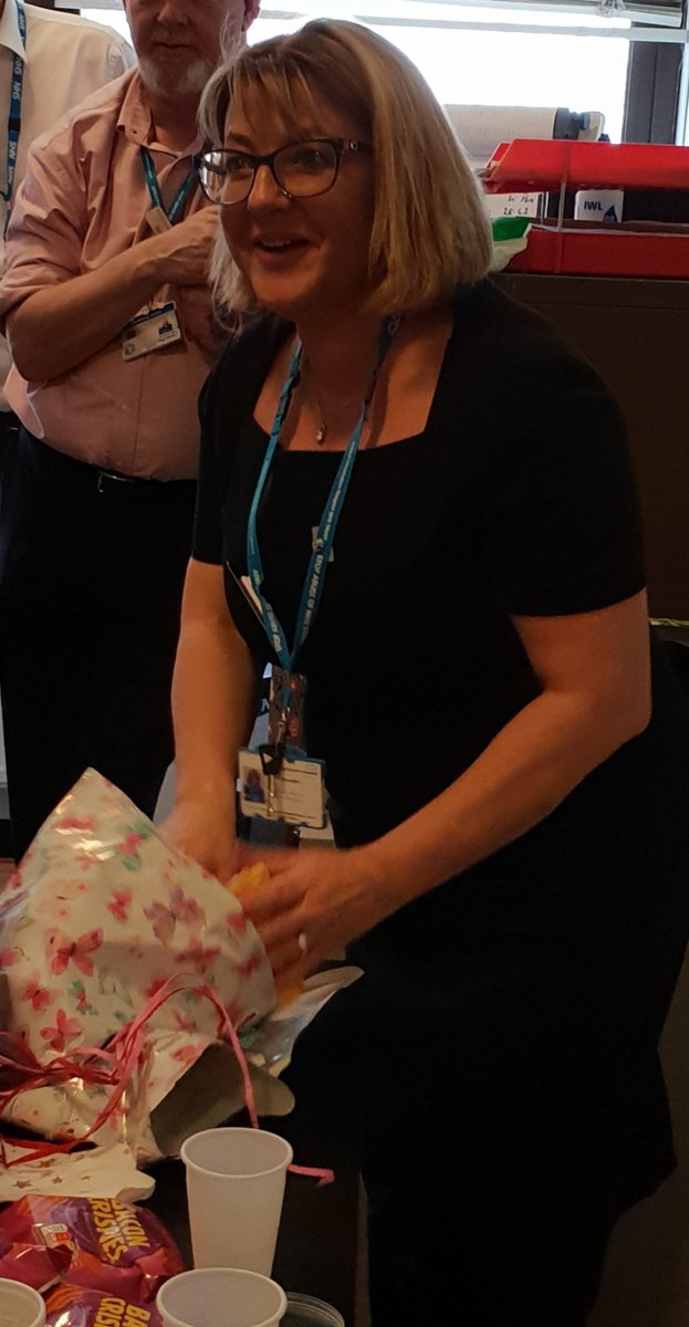 DeborahFlatman's tweet photo. Saying farewell to our Head of Midwifery &amp; Nursing @penbrett wishing you all the very best in your new job🍀 https://t.co/pzDverFgoB