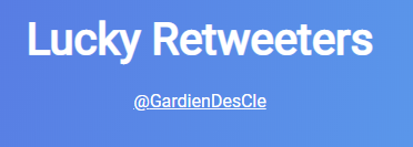 BreakTheGravity's tweet photo. Bravo @GardienDesCle , tu gagnes le concours passe DM sinon il y aura retirage ! 🎁 https://t.co/c2e16FmXCZ