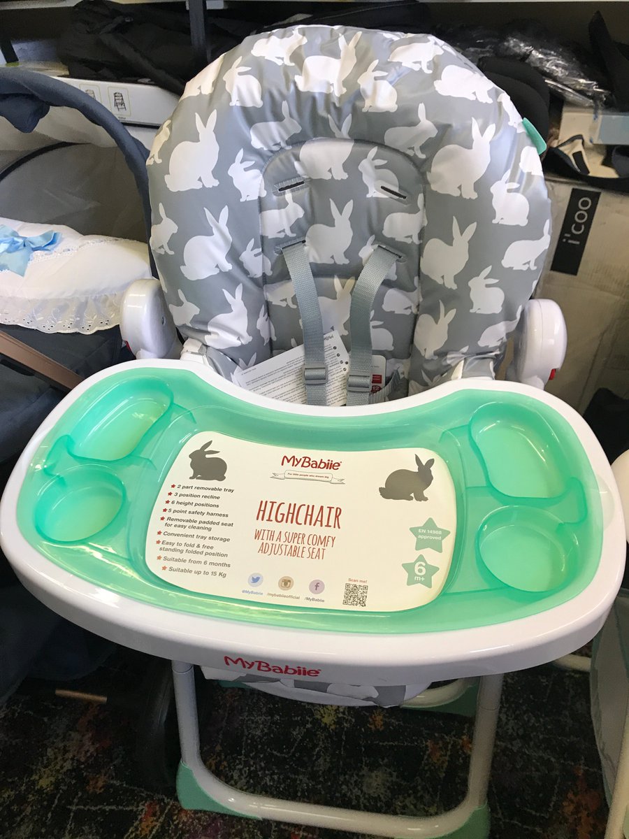 my babiie rabbit highchair