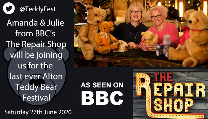 TeddyFest's tweet photo. Such exciting news! #TeddyFest #TheRepairShop 🐻 https://t.co/hA7unUFMHp