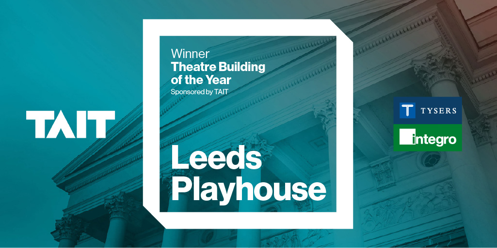 JohnPhillipsBAM's tweet photo. Amazing news to hear that @LeedsPlayhouse
 - one of @BAMConstructUK's projects WON the @TheStageaward 'Theatre Building of the Year 2020'. Congratulations @LeedsPlayhouse! @turnertownsend @pagepark @LeedsCC_News  #TheStageAwards https://t.co/V1IDfnLvaR