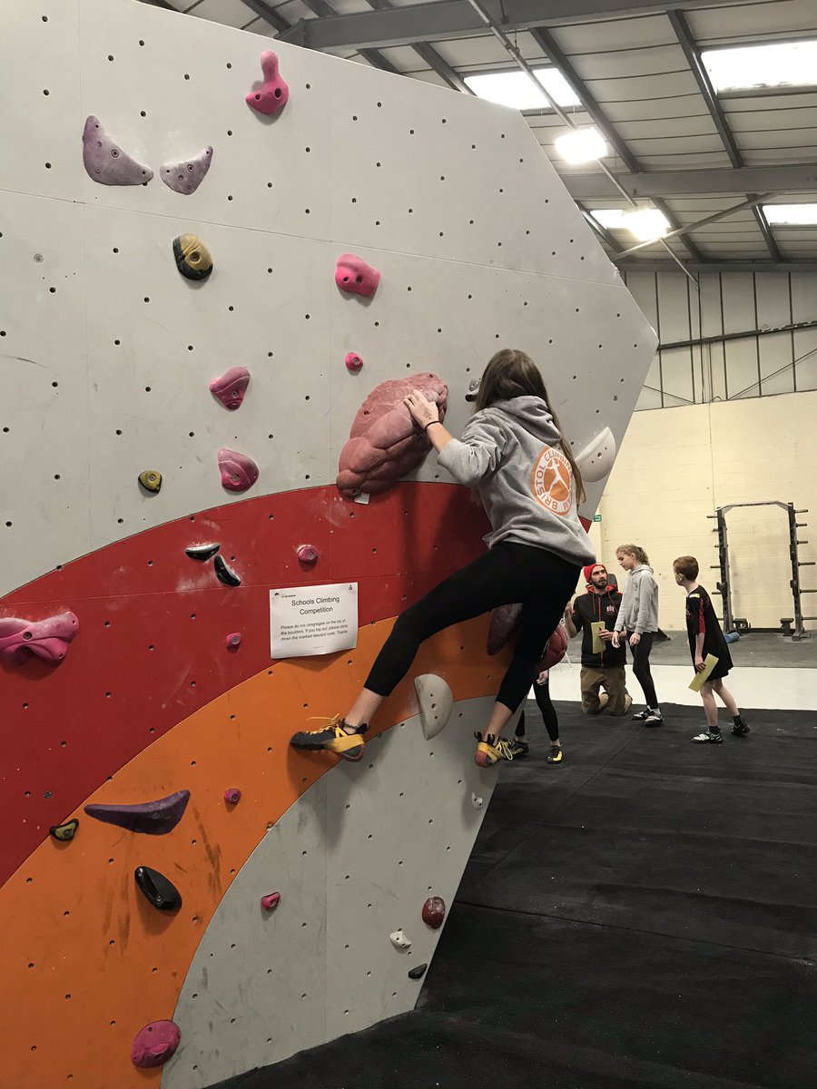 SW Schools Climbing Championship  @TCA_TheChurch The bouldering coming to a close now @TCA_Mothership A BIG turnout this year!