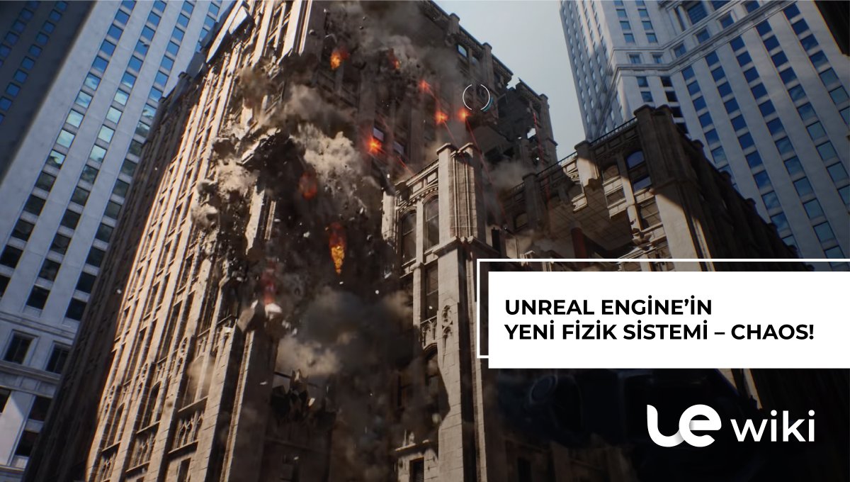 ue4wiki's tweet photo. Chaos ile ilgili yeni gelişmelerden haberdar olmak için takipte kalın! #UE4 #ue4wiki #gamedev #gamedevelopment https://t.co/Gy0Ht6qPvU