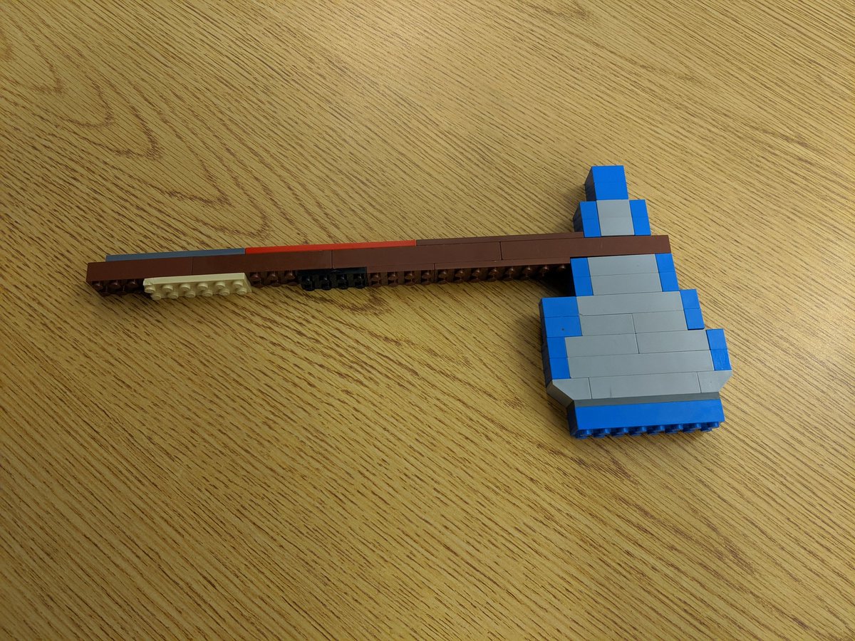 amandacurlin5's tweet photo. If you take Minecraft coding and Legos and put them together, this is what you get. #murrayschools #mmslibrary https://t.co/uTC6SF9UqF