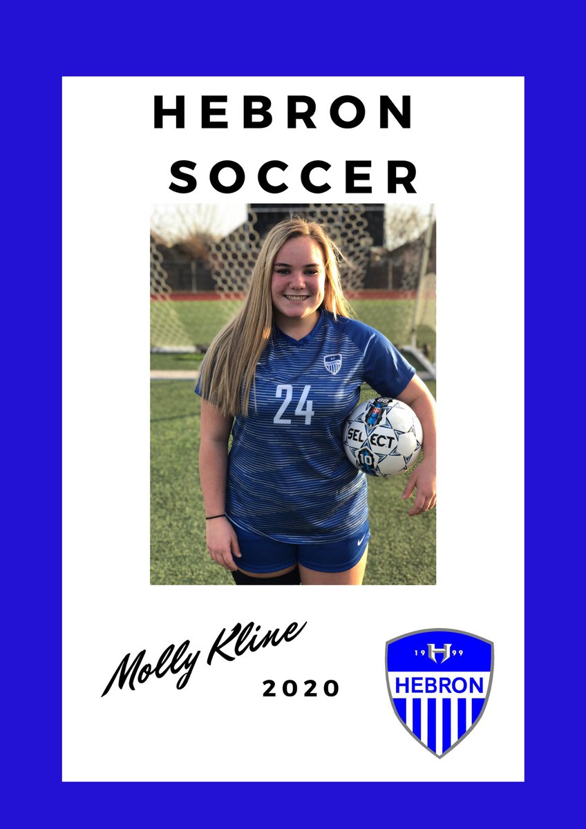 Hawksgirlsoccer's tweet photo. Meet @mollyklinee! https://t.co/RBsBPCOUdG