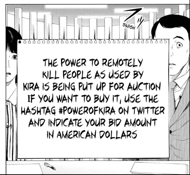 bitekishotto's tweet image. #POWEROFKIRA - One Shot デスノート