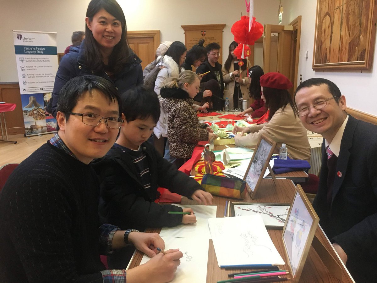 Great honour to celebrate the Year of the Rat at #Durham Town Hall. Many thanks <a href="/DurhamCouncil/">Durham County Council</a> <a href="/durham_uni/">Durham University</a>