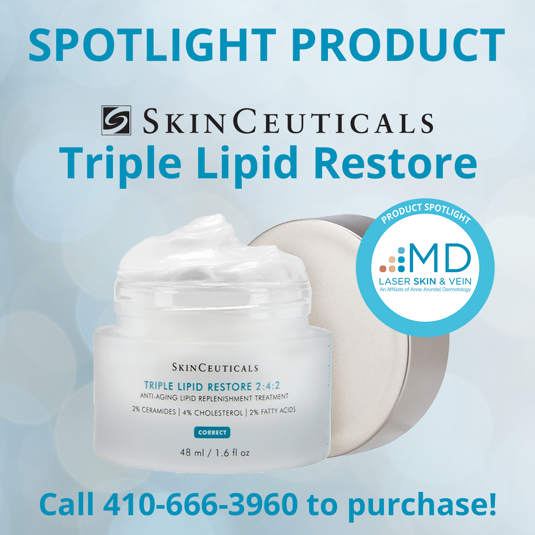 MDLSV's tweet image. Triple Lipid Anti-Aging Cream restores essential skin lipids while improving the look of fullness, pore appearance, skin evenness and radiance. Triple Lipid is designed for aging, normal, and dry skin types. Call 410-666-3960 to purchase!