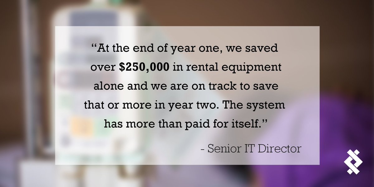 To combat rising rental costs and trouble locating equipment, this Florida-based hospital deployed an asset Wi-Fi #RTLS solution. bit.ly/38u2NsY
