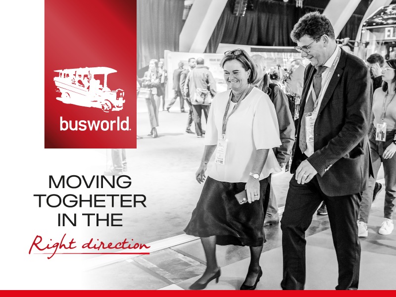 busworld's tweet photo. At #Busworld we want to promote and increase the use of public and private transport by bus and coach, leading the way to a more sustainable environment.

Check https://t.co/nw7yL8Acvg to know about the latest industry news and more.
.
.
#BusworldInternational #BusworldExperience https://t.co/AgDWCuKqkz