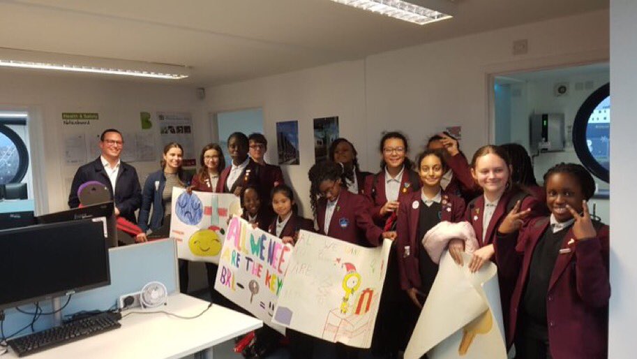 BDcitizens's tweet photo. Inspired by @RiversideCampus #YCAG sharing stories of their campaign successes to change their school & community @ThamesWardCP @telcocitizens @CitizensUK #InclusiveGrowthSummit https://t.co/WXGiRojjHh