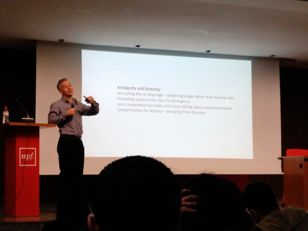 Escola_Alberich's tweet photo. El departament de llengua anglesa de l'escola ja reflexiona quines actuacions implementar després de l'@APAC_ELT. Tres dies compartint i aprenent a partir del lema #GoingGlobal #APACELT20 #APAC https://t.co/Up8fugwrLA