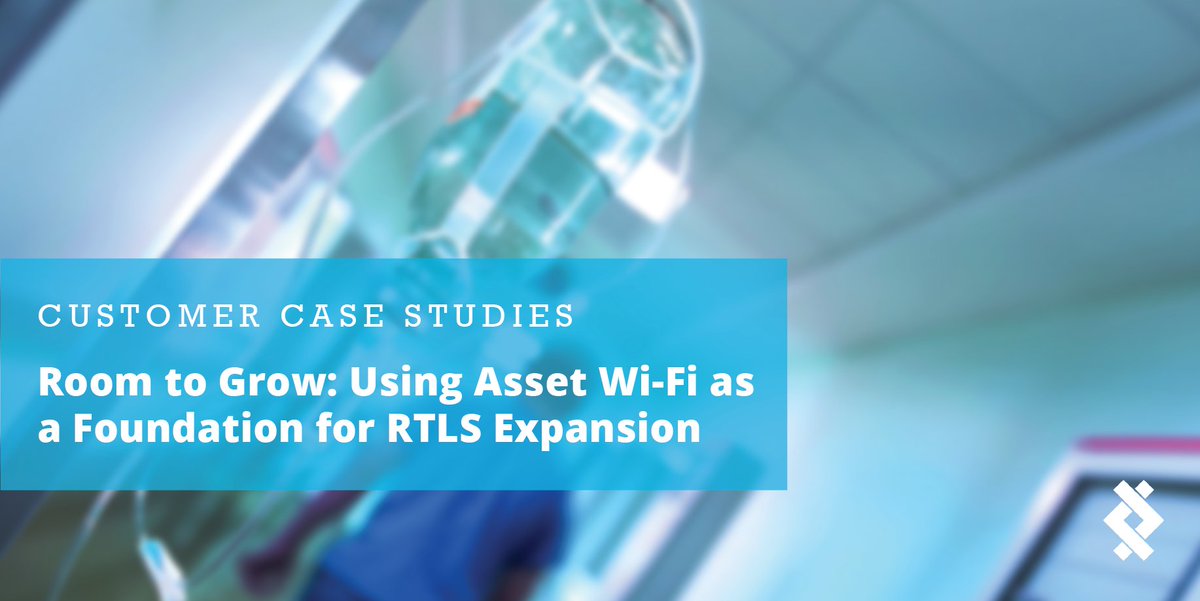 Learn how this 480-bed hospital used a lower cost of entry with an asset Wi-Fi #RTLS solution to build value and drive ROI. bit.ly/38u2NsY