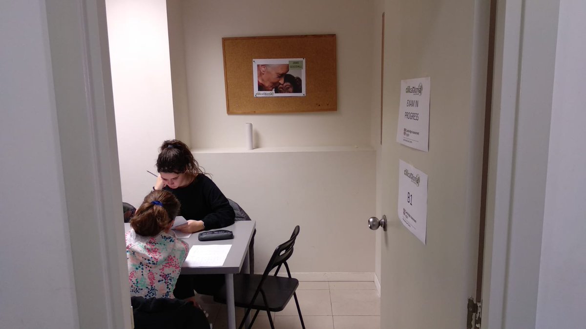 ClilCatalonia's tweet photo. Quina concentració! 🧘♀️🧘♂️ Dissabte vam fer un 'mock exam' de PET (B1) i FCE (B2). Una molt bona manera de saber com funciona l'examen real i conèixer si estem preparats! 🤓
#wellprepared #PreliminaryEnglishTest #FirstCertificateinEnglish #manresa #santjoandevilatorrada https://t.co/LPrXr78ZFd