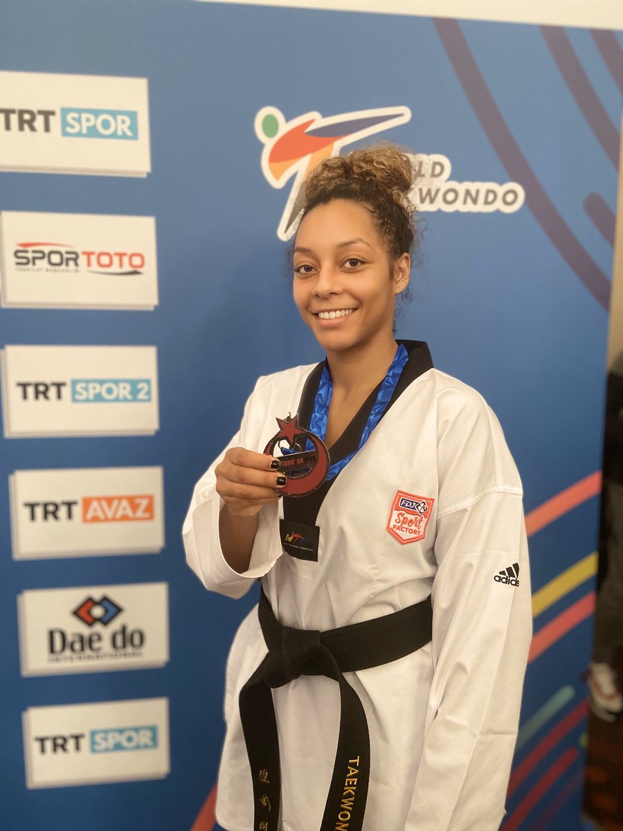 MagdaWiet's tweet photo. 🥈Première compétition de l’année 2020, médaille d’argent  à l’Open international de Turquie, bonne compétition de reprise! #fdjsportfactory https://t.co/P7Uper3g4N
