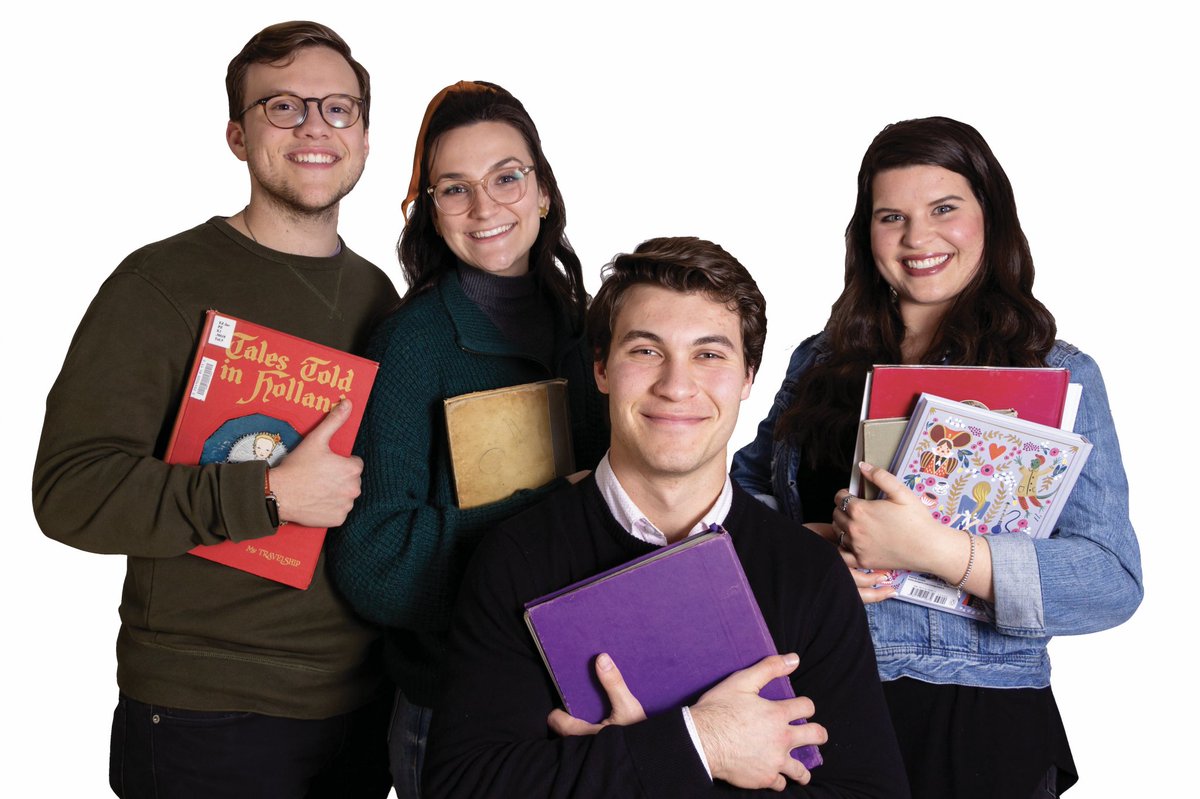 HardingU's tweet photo. For Spring Sing this year, we welcome back Ava Galyean, Max Ross, Holden Montgomery and Julie Goddard. All four hosts have experienced the stage in years past, but this is the first year all four will host together." Learn more from The Bison newspaper: https://t.co/0tw2raK8yk. https://t.co/roQeZyOE3h