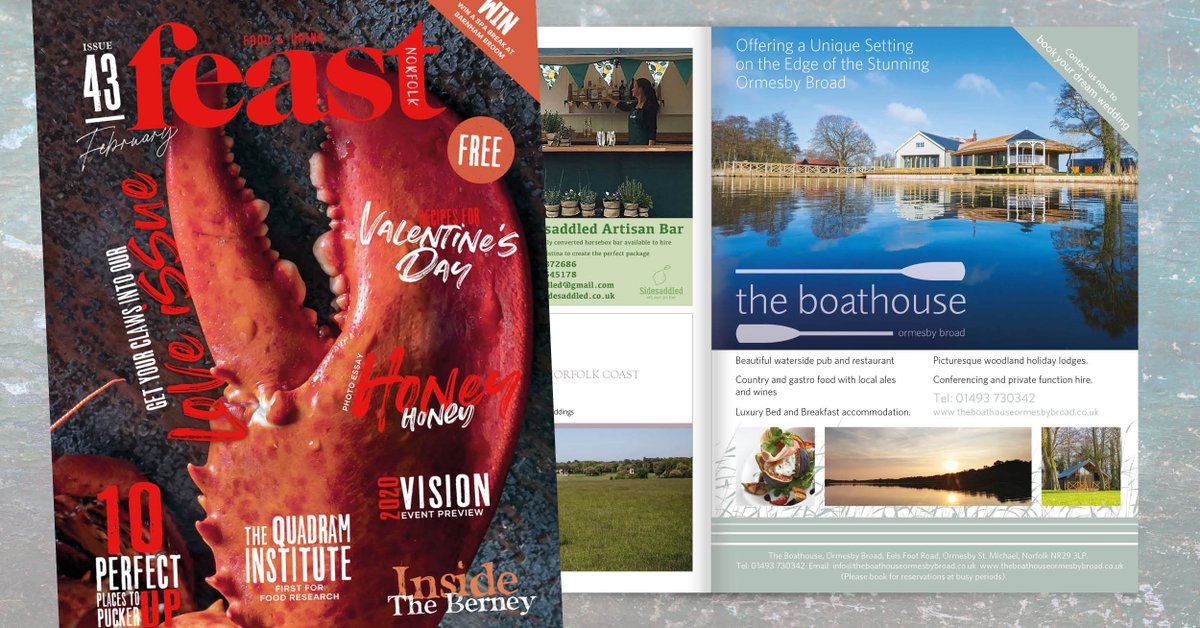 Set in stunning grounds &amp; Wedding arbour overlooking Ormesby Broad, The Boathouse is a unique wedding venue &amp; is also a pub, restaurant and holiday spot

<a href="/boathouse_info/">The Boathouse</a> <a href="/visitnorfolk/">Visit Norfolk</a>
#advertiser #supportlocal #events #eatingout