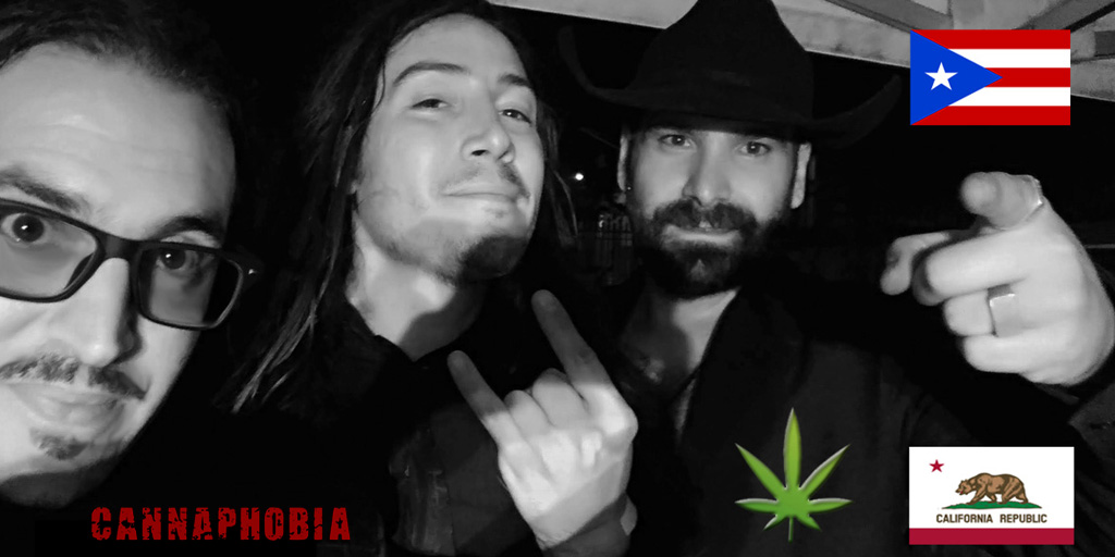 CANNAPHOBIA_'s tweet photo. Rencontre avec le groupe "Prettiest Eyes" basé à Los Angeles et interview de Marcos au sujet du Cannabis en Californie et à Porto Rico dont il est originaire.🌱

➡️ https://t.co/BHRXyHalBU https://t.co/fBKBJljc1L