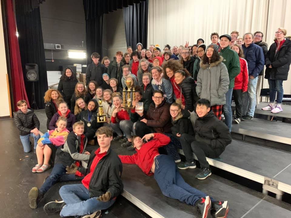 loganclassact's tweet photo. Such an amazing weekend for the class act! We took home the 5RU trophy at Bloomington and put on our best performances yet!! https://t.co/XGtC5bS5UU