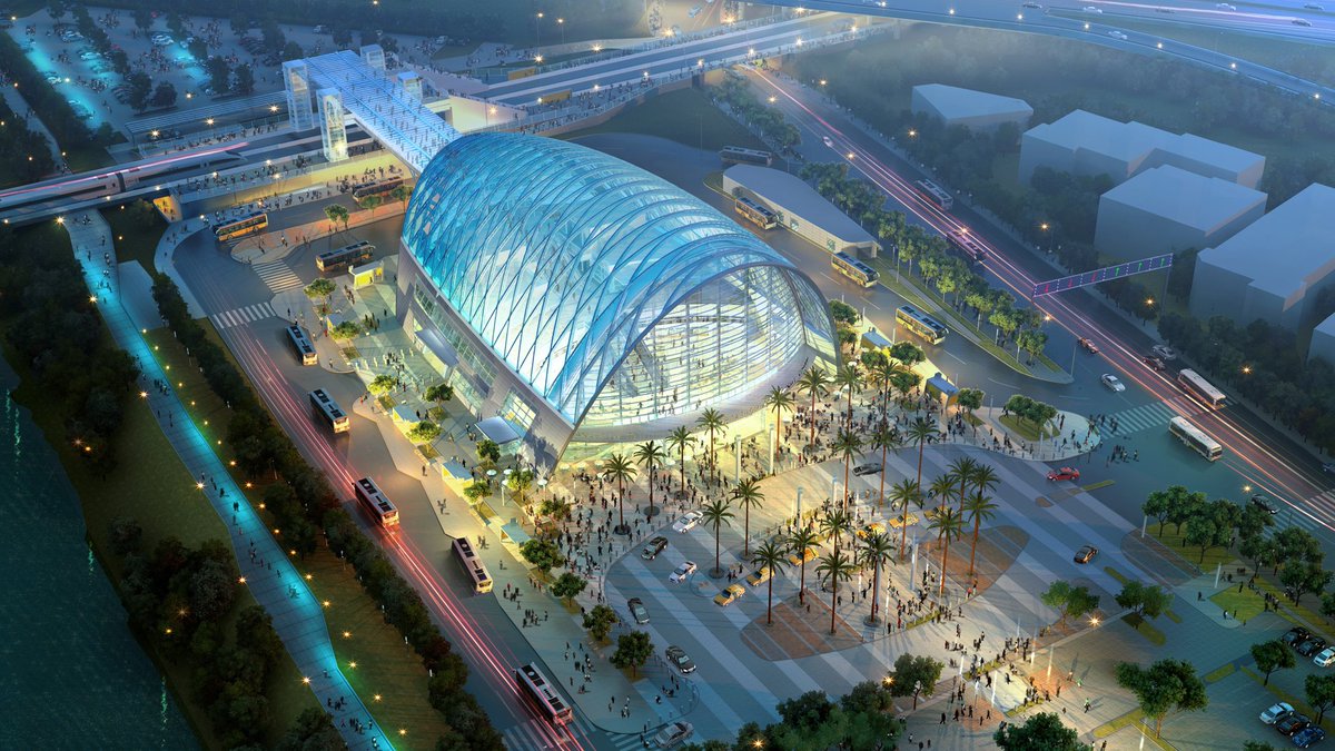 Check out the #design story behind ARTIC, Anaheim's futuristic intermodal #transportation terminal bit.ly/2uh7jMP #publictransport