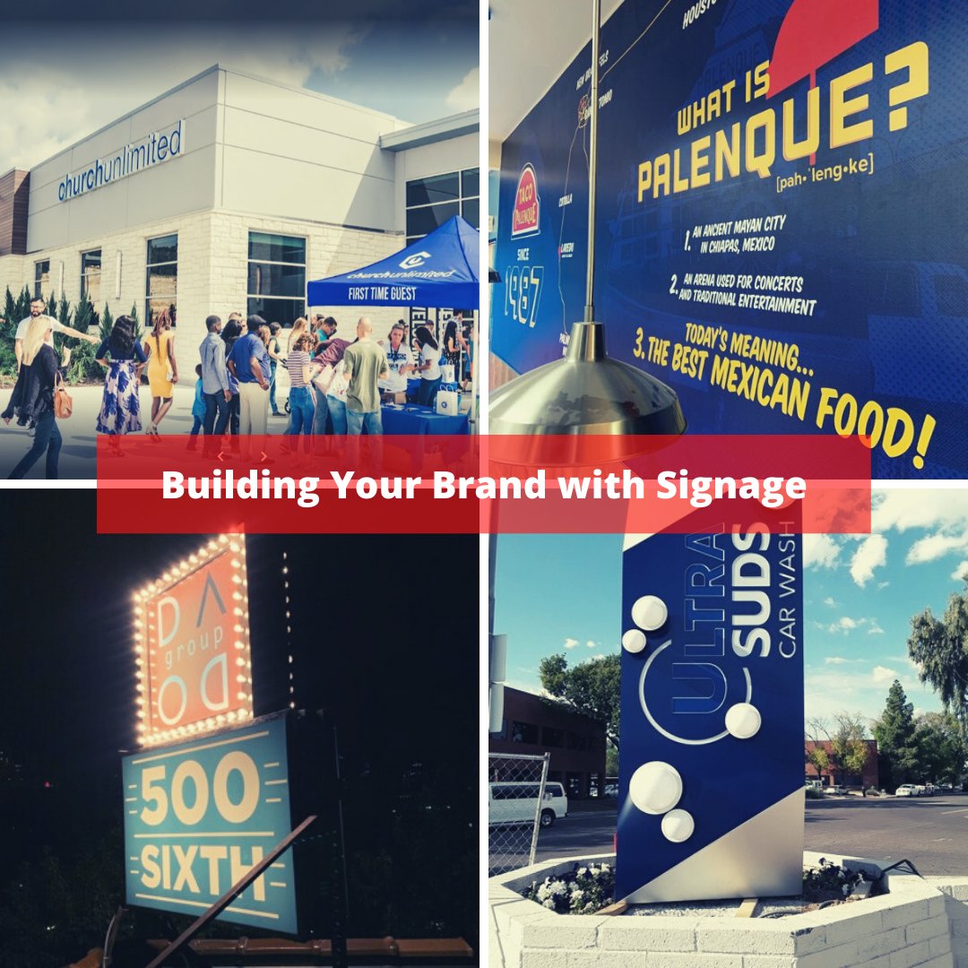 SignaramaDWTNSA's tweet photo. Building your brand with signage - Why signs are so important. #business #branding #growyourbusiness #signaramadowntownsa #signexperts https://t.co/WkItNU7KMJ https://t.co/eoWY77mTCn