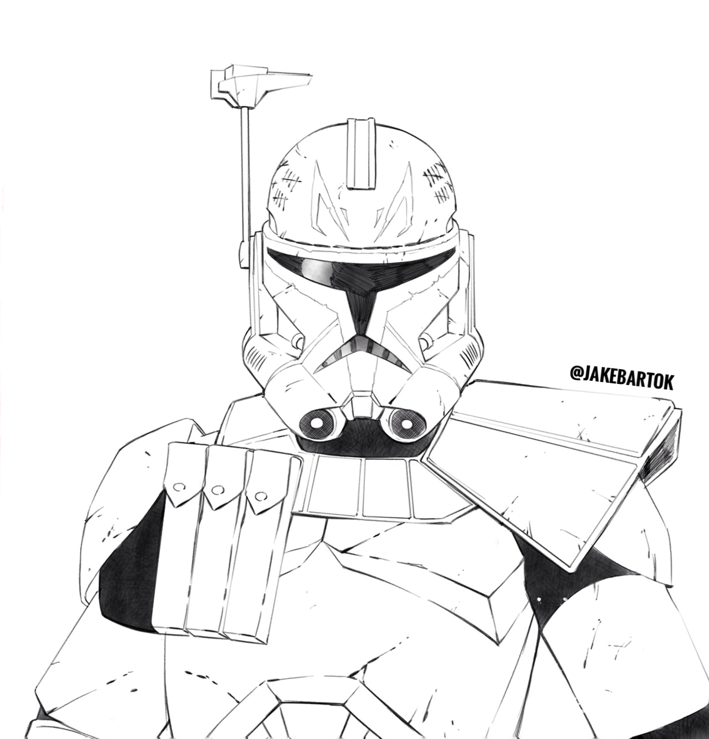 star wars coloring pages captain rex