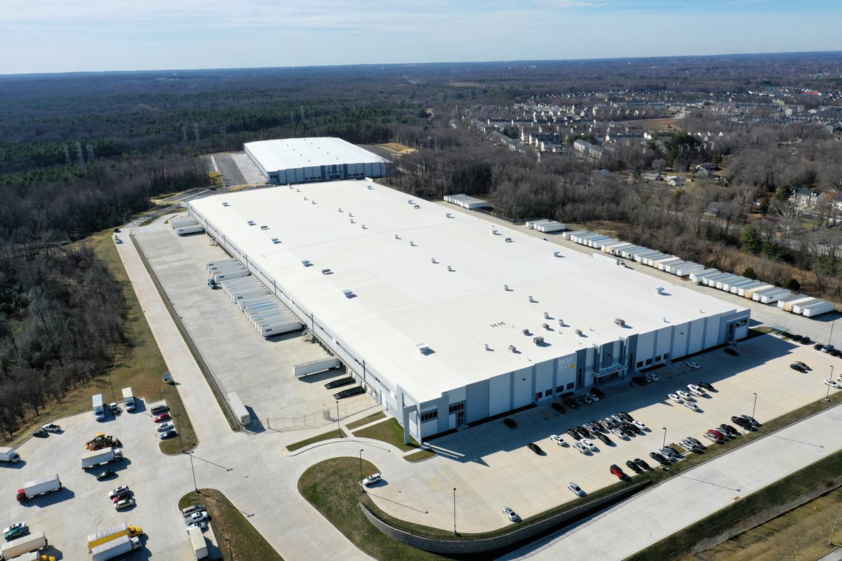 850,000 SF Concrete Tilt Wall project (Two Buildings) recently completed outside of Baltimore for Chesapeake Real Estate Group.