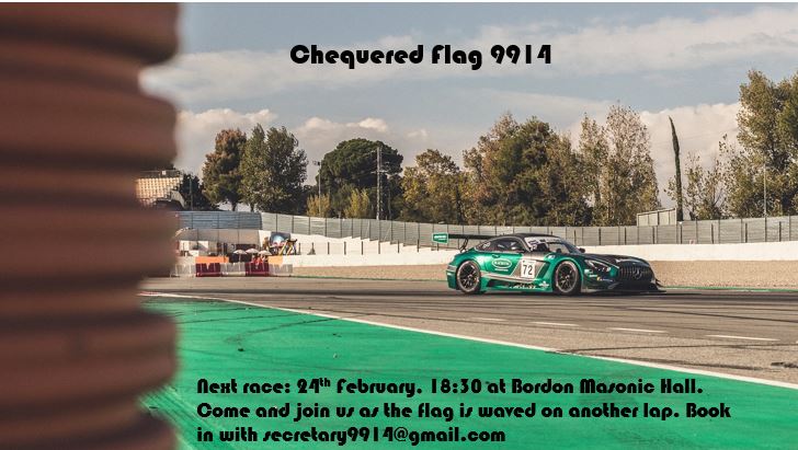 The Chequered Flag (@chequerflag) on Twitter photo Next race on the calendar is on 24th Feb, 18:30 at Bordon Masonic Hall. Why not join us on the grid... <a href="/HantsMasonNE/">Hants Masons NE</a> Next race on the calendar is on 24th Feb, 18:30 at Bordon Masonic Hall. Why not join us on the grid... <a href="/HantsMasonNE/">Hants Masons NE</a>