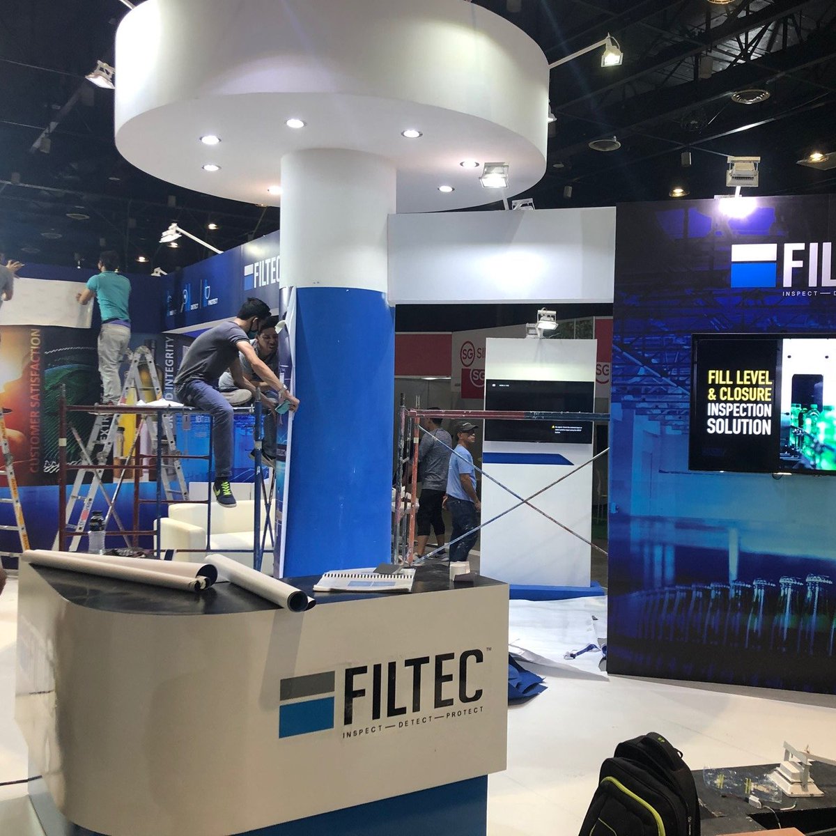 Almost ready for #ProPakPhilippines. If you're coming to the show, be sure to stop by our booth D-11 for food and drinks. And, bring us your #containerinspection challenges. #emptycaninspeciton #labelinspection #emptybottleinspection #filllevelinspection #AskFILTEC