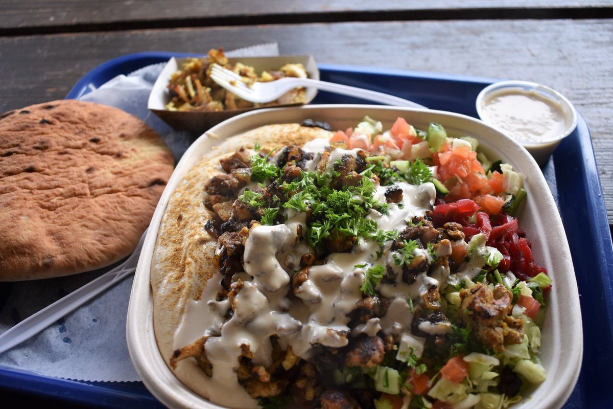 TheMapleTreeInn's tweet image. The @FalafelStop for lunch