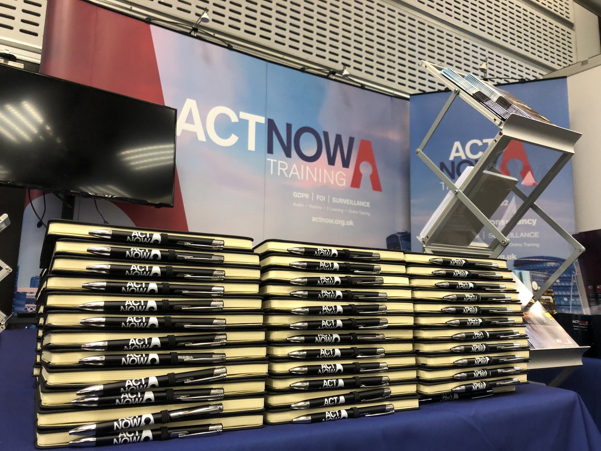 IbrahimH_Lawyer's tweet photo. Our giveaways aren’t half bad either #GDPR #DPWF #actnow https://t.co/8Zd385bNYB