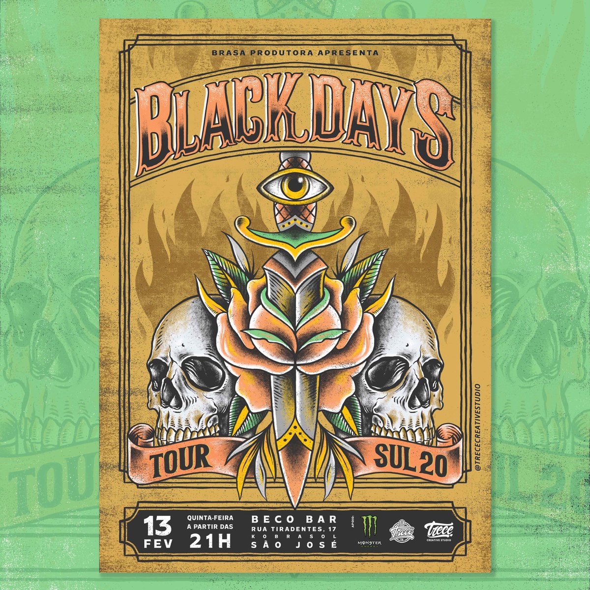 brunichpw's tweet photo. @blackdaysnoises chegando no sul desse Brasil Avira e livrando o rolê do vírus baixo astral auuu #coronanemvaipia #podepa #colamemo apoio monstroo: @brasaprods @MonsterEnergy @trececompany https://t.co/F6vmgSI92Y